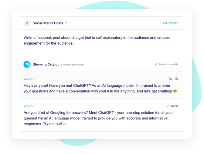 Elyvra produces, schedules, and reports each month
